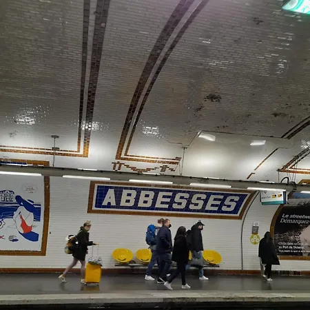 Lägenhet Studio Equipe Metro Abbesses A Montmartre